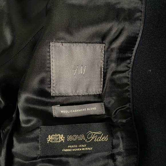 H&M Wool/Cashmere Blend Overcoat - Picture 6 of 8